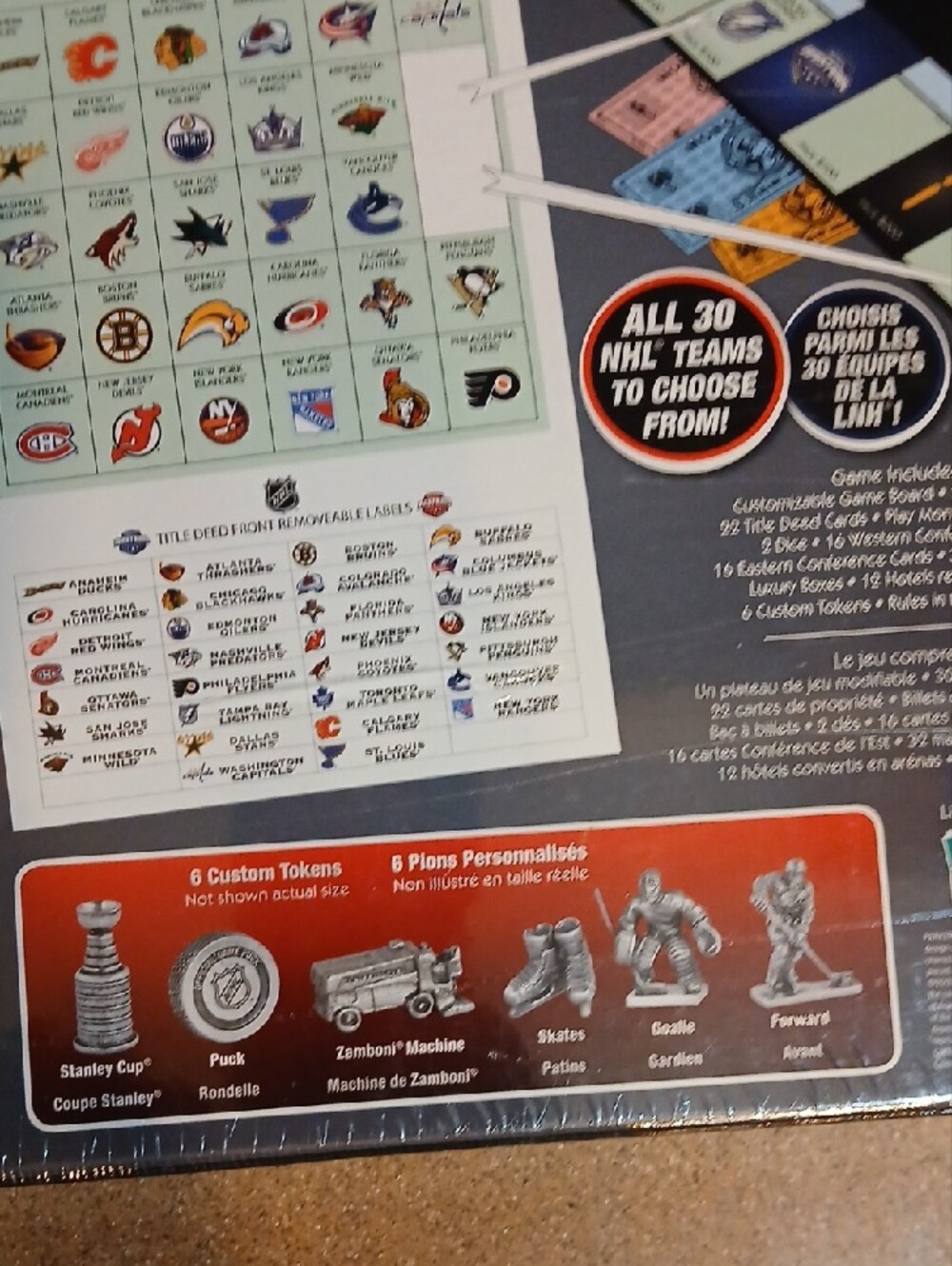 NHL Sticker on Box - Picture 5 of 8